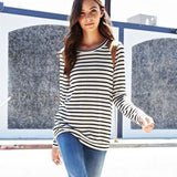 Glacier Stripe Tee: Alternate View #4