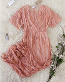 Gold Coast Lace Maxi in Rose: Alternate View #1