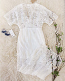 Gold Coast Lace Maxi in White: Alternate View #4
