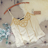 Golden Bark Layering Tank: Alternate View #1