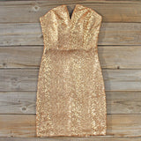 Golden Hearts Party Dress: Alternate View #1