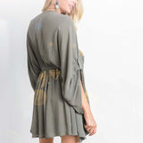 Golden Sage Dress: Alternate View #3