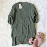 Grandpa Cozy Sweater in Olive (wholesale): Alternate View #5