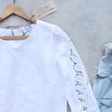 Greek Isles Dress in White: Alternate View #2