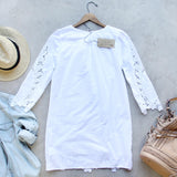 Greek Isles Dress in White (wholesale): Alternate View #4