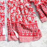 Gypset Boho Top in Rose (wholesale): Alternate View #3