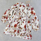 Gypsum Floral Tunic: Alternate View #2