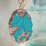 Gypsy Wind Turquoise Necklace: Alternate View #2