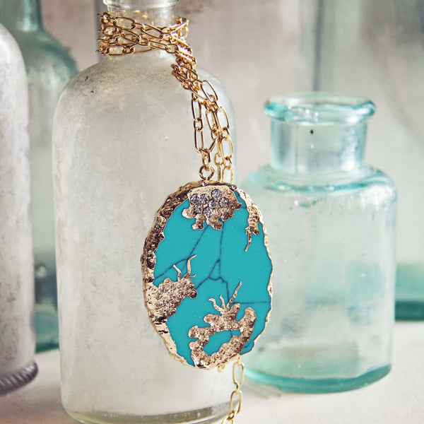 Gypsy Wind Turquoise Necklace: Featured Product Image
