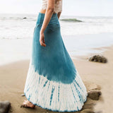 Gypsy Wrap Maxi Skirt: Alternate View #2