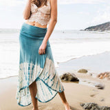 Gypsy Wrap Maxi Skirt: Alternate View #1