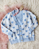 Gypsy Heart Sweater in Blue: Alternate View #1