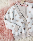 Gypsy Heart Sweater in Taupe: Alternate View #3