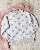 Gypsy Heart Sweater in Taupe: Alternate View #4