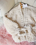 Handknit Braided Sweater: Alternate View #2