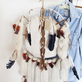 Handmade Large Feather Dreamcatcher: Alternate View #2