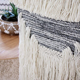 Hand-Woven Wall Hanging in Stone: Alternate View #3