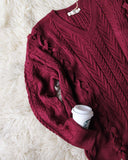 Harlow Lace-up Sweater: Alternate View #2