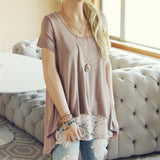 Hawkens Lace Tee: Alternate View #2