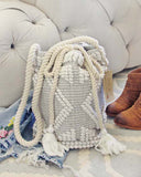 Hayden Woven Tote in Sand: Alternate View #1