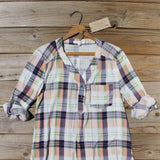 Northerner Plaid Top: Alternate View #2