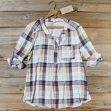 Northerner Plaid Top: Alternate View #1