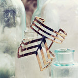 Hazy Lines Cuff: Alternate View #1