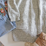 Heathered Cozy Sweater: Alternate View #4
