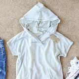 Heathered Lace Hoodie: Alternate View #2