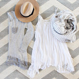 Heathered Lace Sweater: Alternate View #1