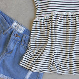 The Hideaway Stripe Tank: Alternate View #3