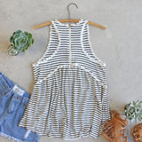 The Hideaway Stripe Tank: Alternate View #4