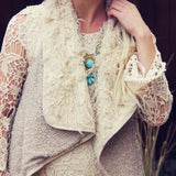 The Highland Faux Fur Vest: Alternate View #3