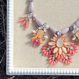 Hive & Honey Necklace in Lilac: Alternate View #2