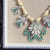 Hive & Honey Necklace in Turquoise: Alternate View #2