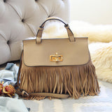 Honey Hush Fringe Tote: Alternate View #2