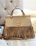 Honey Hush Fringe Tote: Alternate View #1