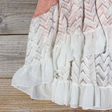 Honey & Lace Cozy Tee in Pink: Alternate View #3