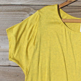 Honey & Lace Cozy Tee: Alternate View #2