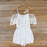 Honeyed Lace Romper: Alternate View #4