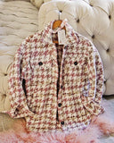 Houndstooth Shirt Jacket: Alternate View #3