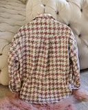 Houndstooth Shirt Jacket: Alternate View #5
