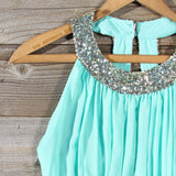 Ice Shadow Dress in Mint: Alternate View #3