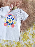 Good Vibes Smiley Tee: Alternate View #5