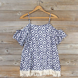 Indian Rose Top: Alternate View #4