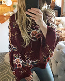 Indian Rose Top in Rose: Alternate View #1