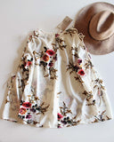 Indian Rose Top in White: Alternate View #4