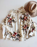 Indian Rose Top in White: Alternate View #2