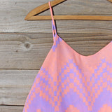 Indian Watercolor Dress in Lilac: Alternate View #3