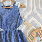 Indigo & Lace Dress: Alternate View #2